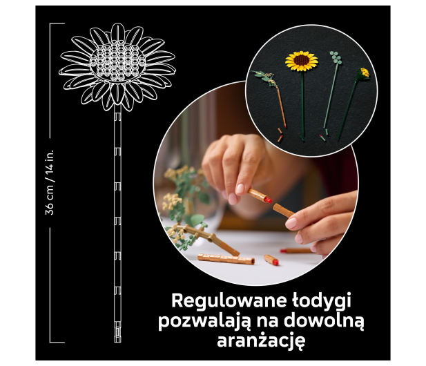 LEGO BOTANICALS 11502 Bukiet słoneczników - 1489545 - zdjęcie 8